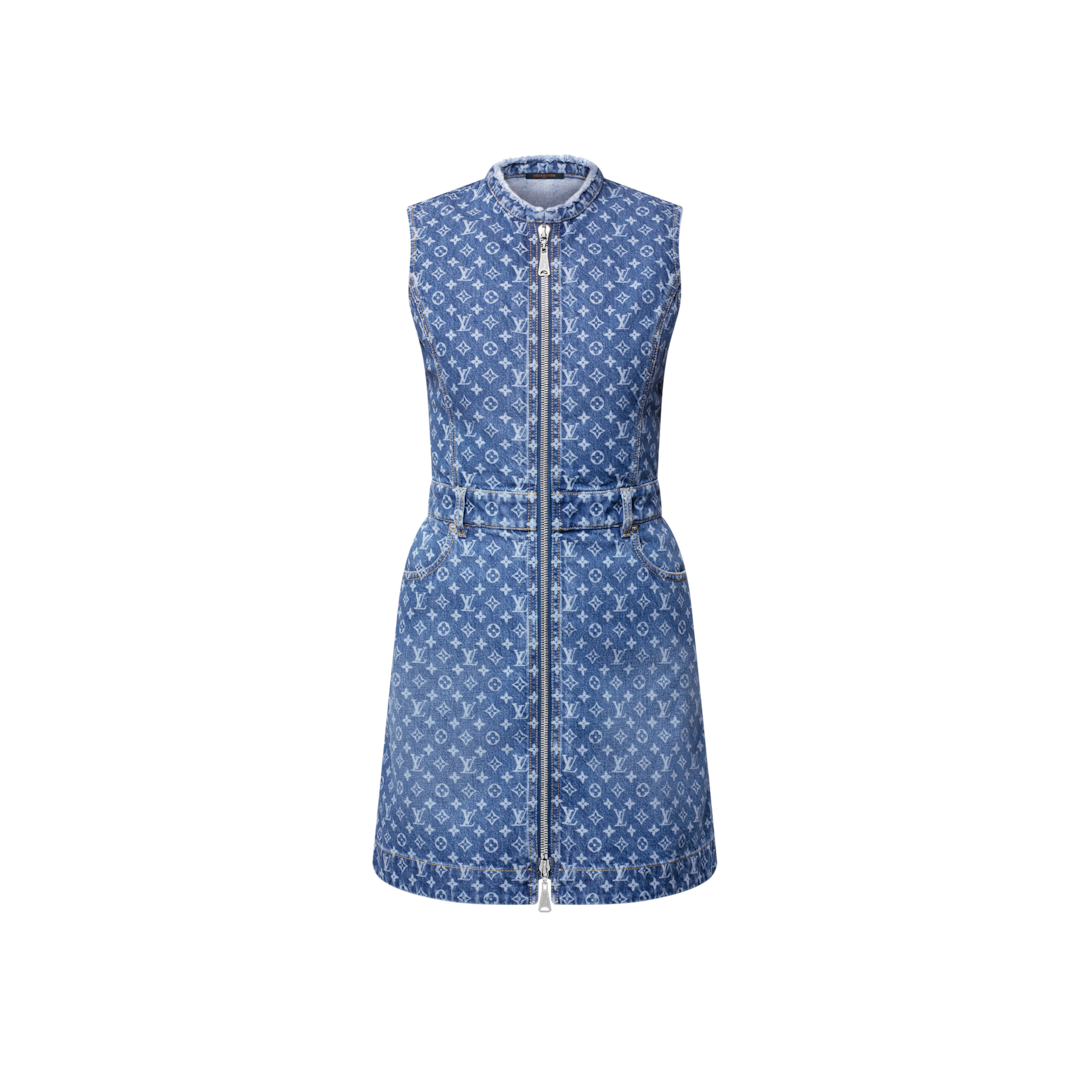 Monogram Denim Dress - Ready-to-Wear | Louis Vuitton India